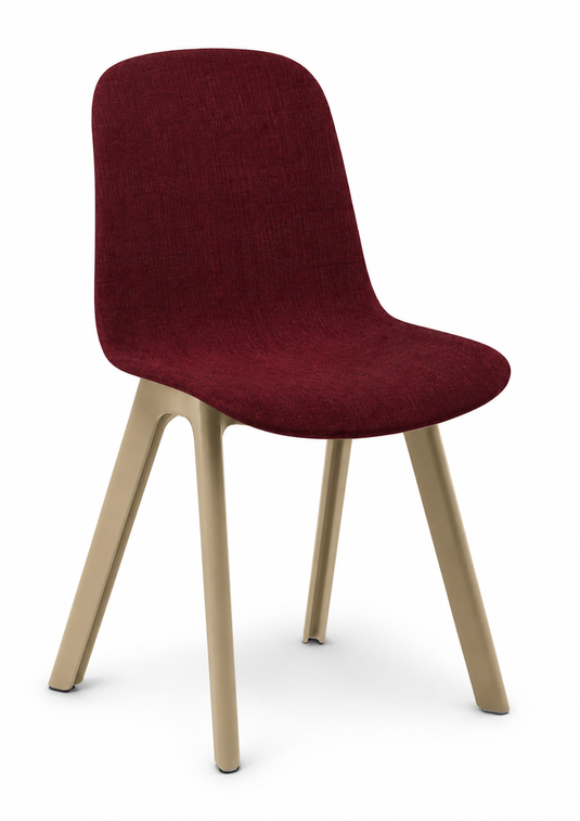 Eden Loria 4-Leg Chair - Upholstered