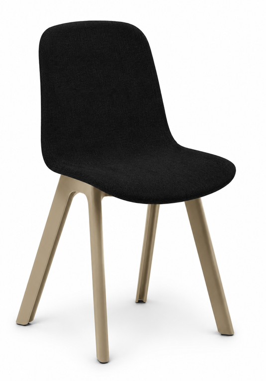 Eden Loria 4-Leg Chair - Upholstered