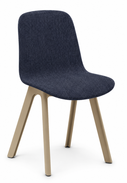 Eden Loria 4-Leg Chair - Upholstered