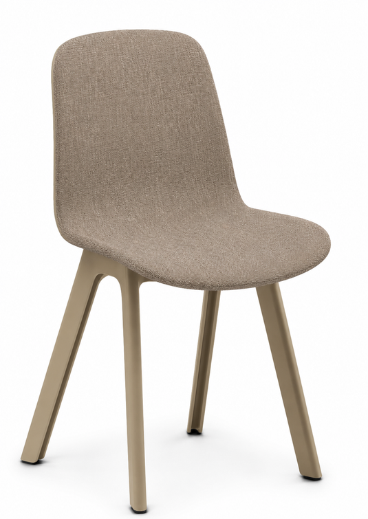 Eden Loria 4-Leg Chair - Upholstered