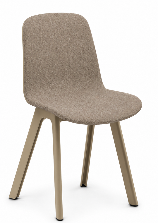 Eden Loria 4-Leg Chair - Upholstered