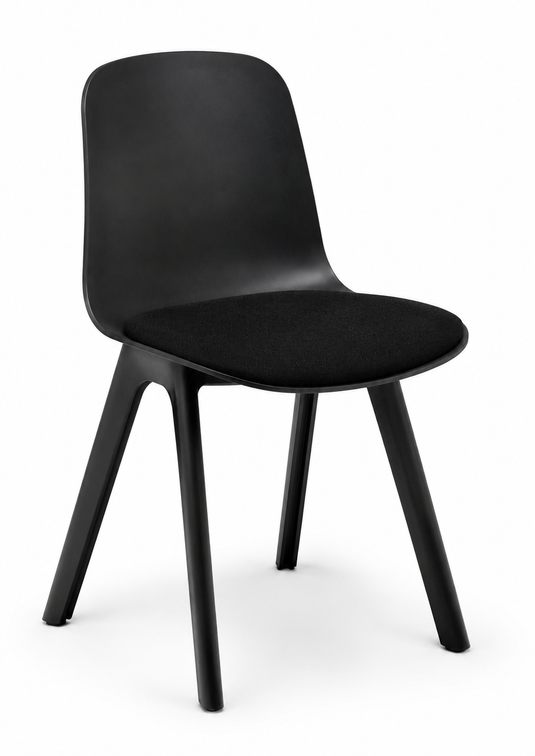 Eden Loria 4-Leg Chair - Seat Upholstered