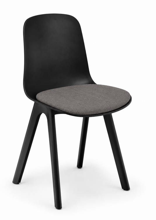 Eden Loria 4-Leg Chair - Seat Upholstered