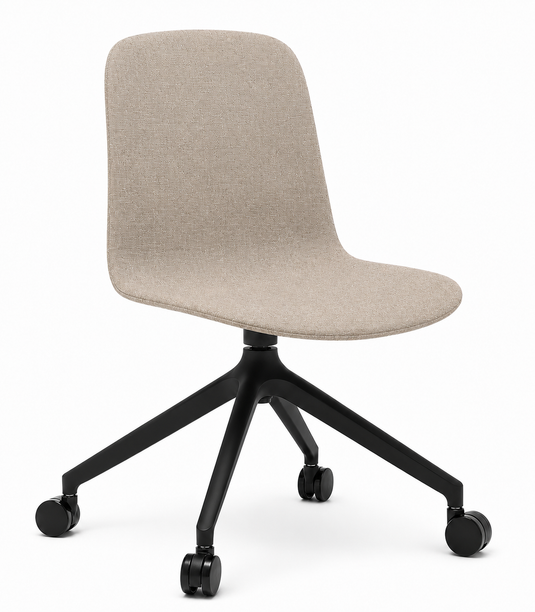 Eden Loria Swivel Chair - Fixed Height - Upholstered