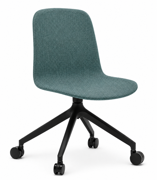 Eden Loria Swivel Chair - Fixed Height - Upholstered