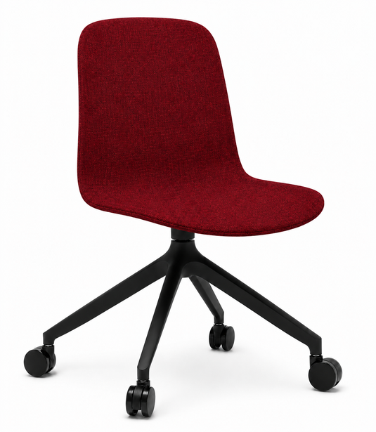Eden Loria Swivel Chair - Fixed Height - Upholstered