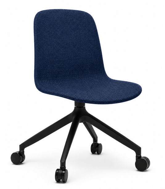 Eden Loria Swivel Chair - Fixed Height - Upholstered