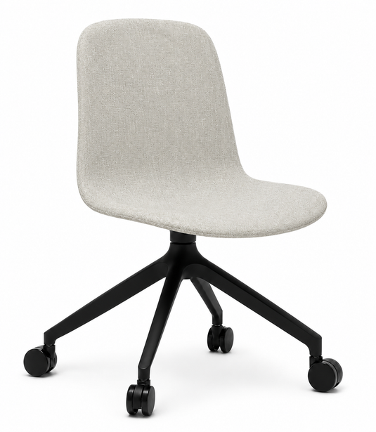 Eden Loria Swivel Chair - Fixed Height - Upholstered