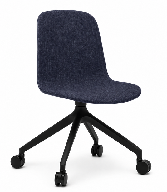Eden Loria Swivel Chair - Fixed Height - Upholstered