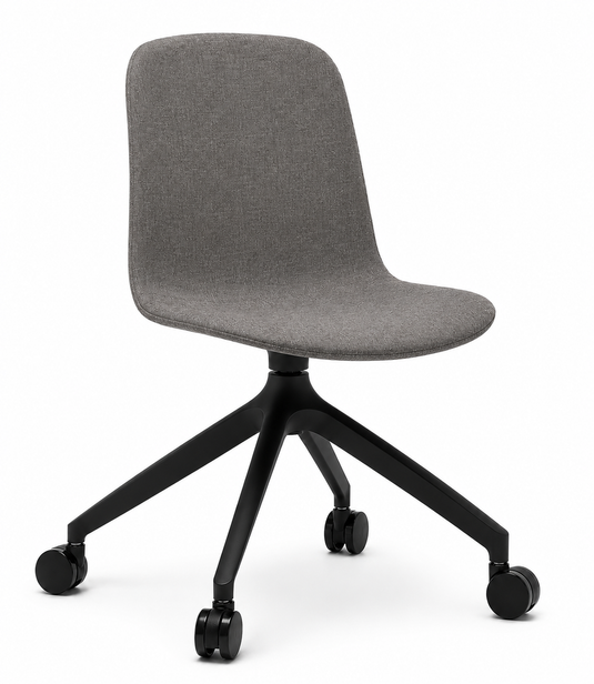 Eden Loria Swivel Chair - Fixed Height - Upholstered
