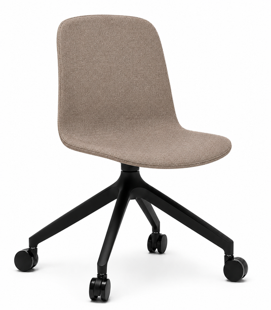Eden Loria Swivel Chair - Fixed Height - Upholstered