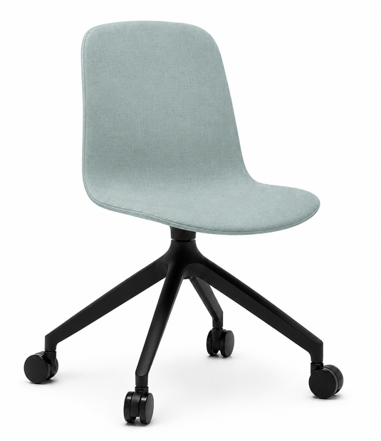 Eden Loria Swivel Chair - Fixed Height - Upholstered