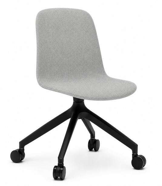 Eden Loria Swivel Chair - Fixed Height - Upholstered