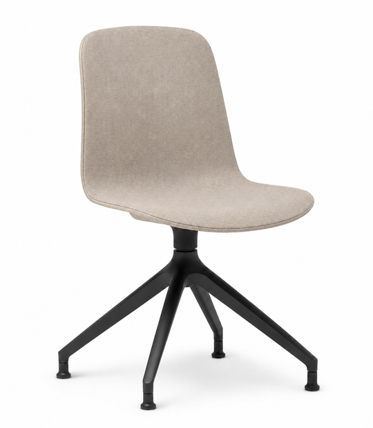 Eden Loria Swivel Chair - Fixed Height - Upholstered