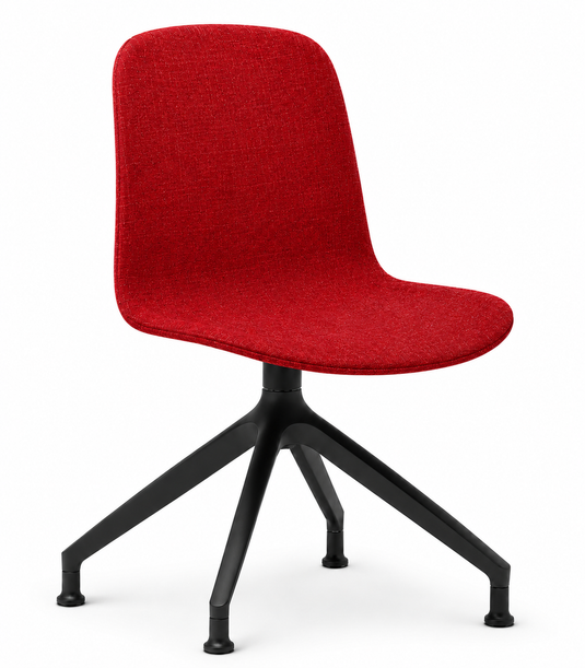 Eden Loria Swivel Chair - Fixed Height - Upholstered