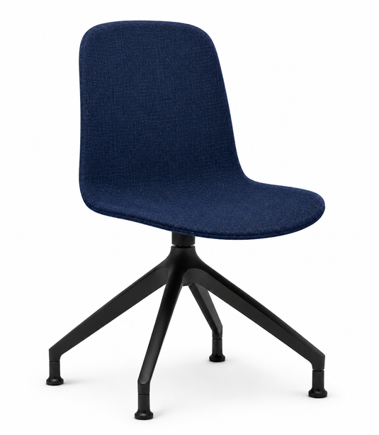 Eden Loria Swivel Chair - Fixed Height - Upholstered