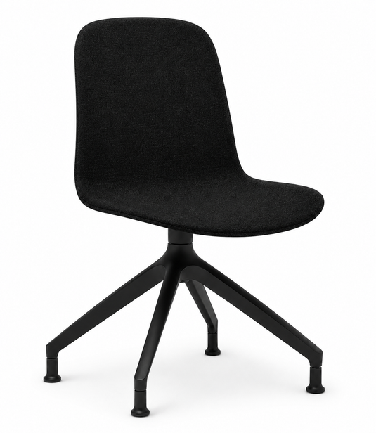 Eden Loria Swivel Chair - Fixed Height - Upholstered