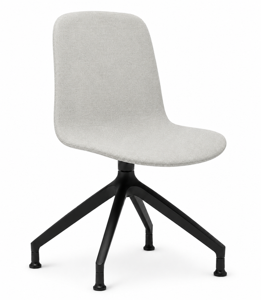 Eden Loria Swivel Chair - Fixed Height - Upholstered