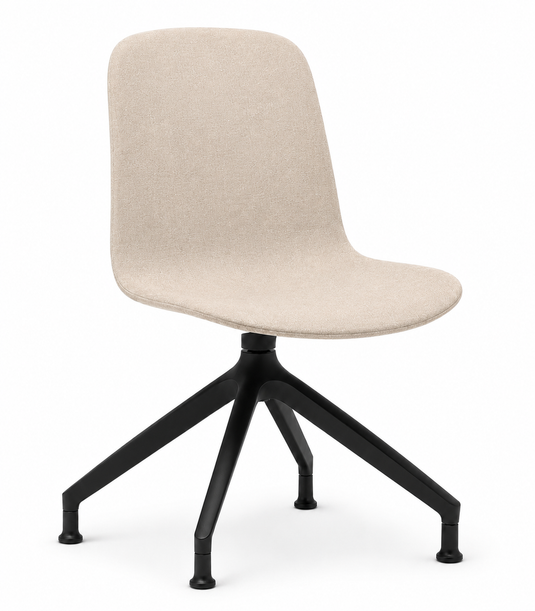 Eden Loria Swivel Chair - Fixed Height - Upholstered