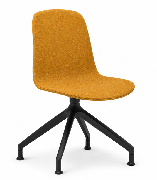 Eden Loria Swivel Chair - Fixed Height - Upholstered