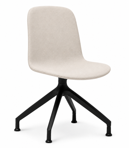 Eden Loria Swivel Chair - Fixed Height - Upholstered