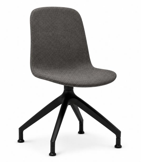 Eden Loria Swivel Chair - Fixed Height - Upholstered