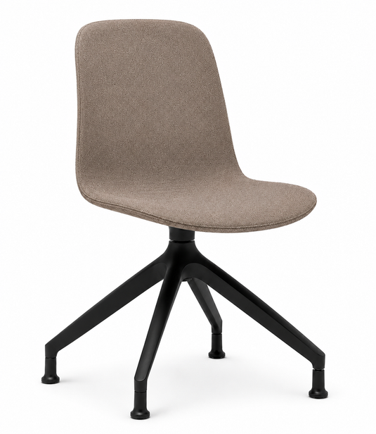 Eden Loria Swivel Chair - Fixed Height - Upholstered