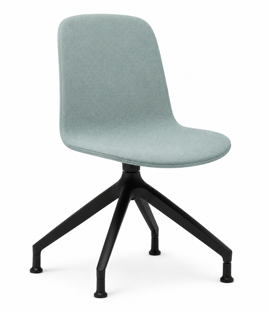 Eden Loria Swivel Chair - Fixed Height - Upholstered