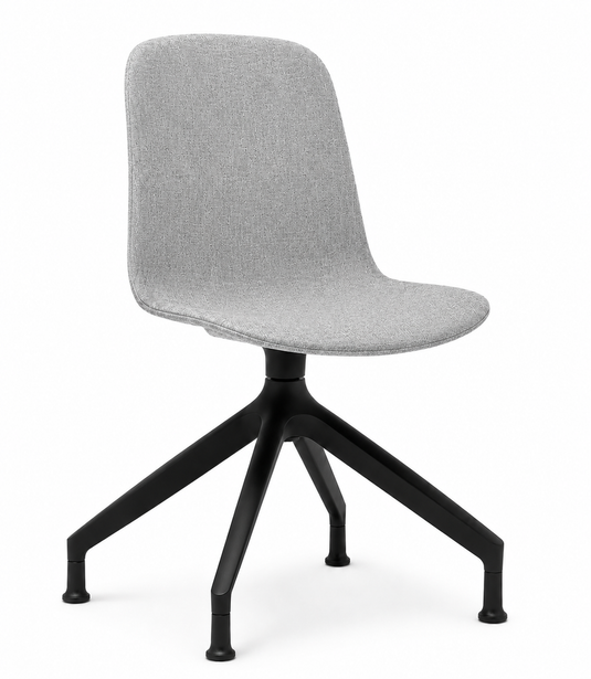 Eden Loria Swivel Chair - Fixed Height - Upholstered
