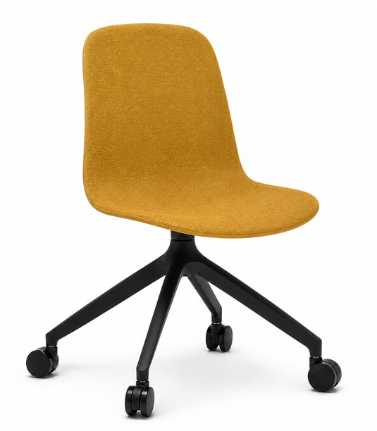 Eden Loria Swivel Chair - Fixed Height - Upholstered