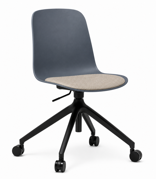 Eden Loria Swivel Chair - Height Adjustable - Seat Upholstered
