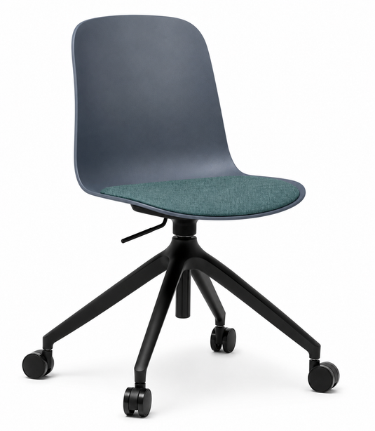 Eden Loria Swivel Chair - Height Adjustable - Seat Upholstered