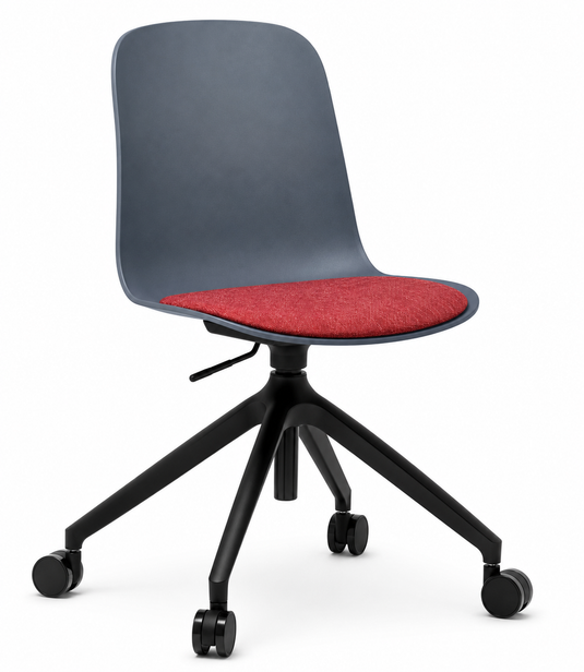 Eden Loria Swivel Chair - Height Adjustable - Seat Upholstered