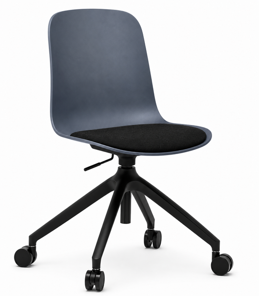Eden Loria Swivel Chair - Height Adjustable - Seat Upholstered