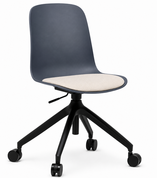 Eden Loria Swivel Chair - Height Adjustable - Seat Upholstered