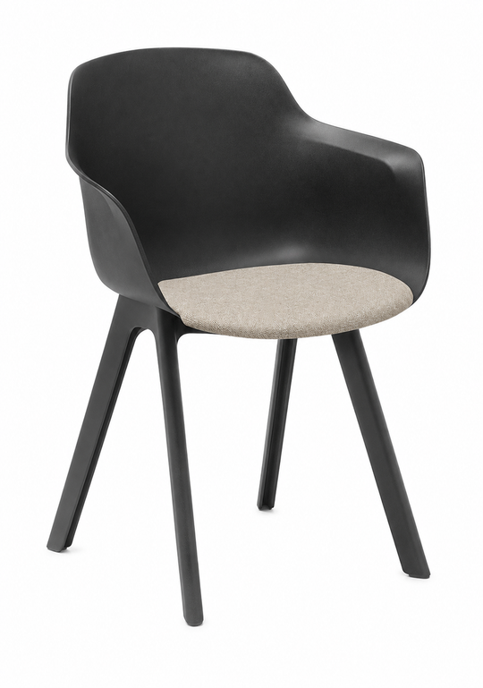 Eden Loria 4 Leg Armchair - Seat Upholstered