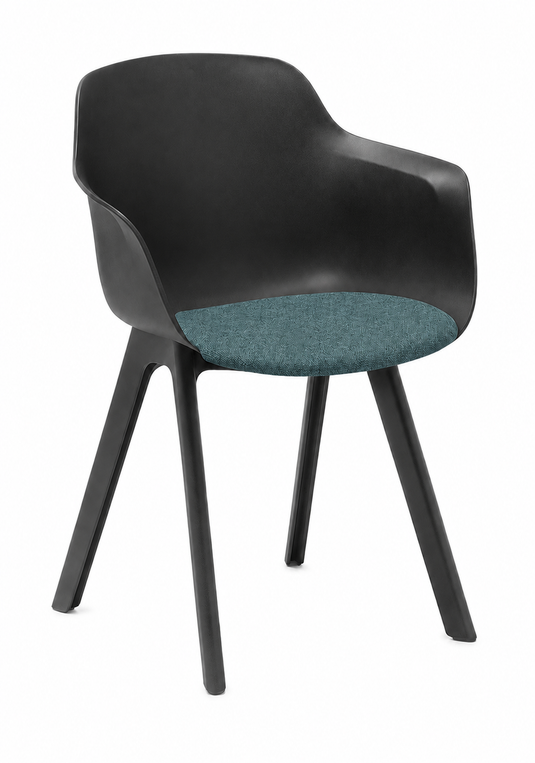Eden Loria 4 Leg Armchair - Seat Upholstered