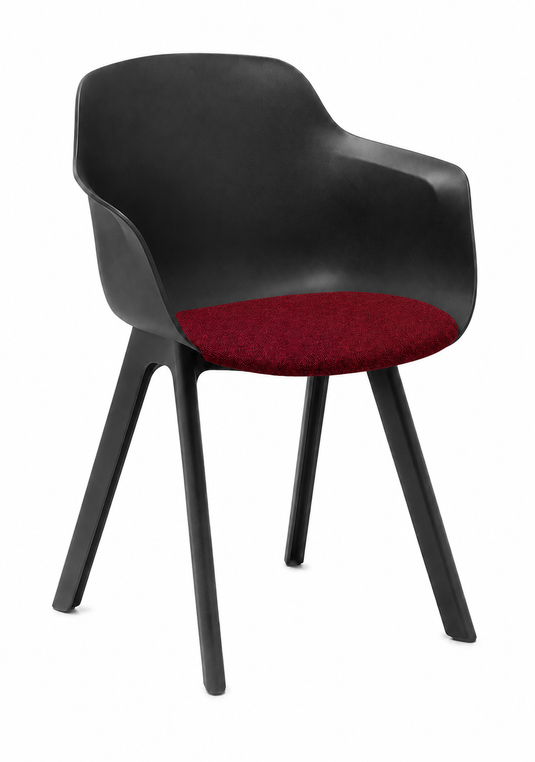 Eden Loria 4 Leg Armchair - Seat Upholstered