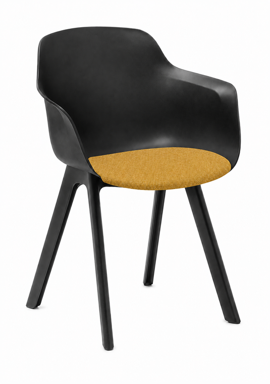 Eden Loria 4 Leg Armchair - Seat Upholstered