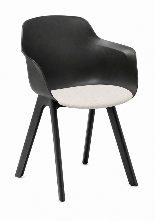 Eden Loria 4 Leg Armchair - Seat Upholstered