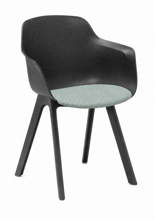 Eden Loria 4 Leg Armchair - Seat Upholstered