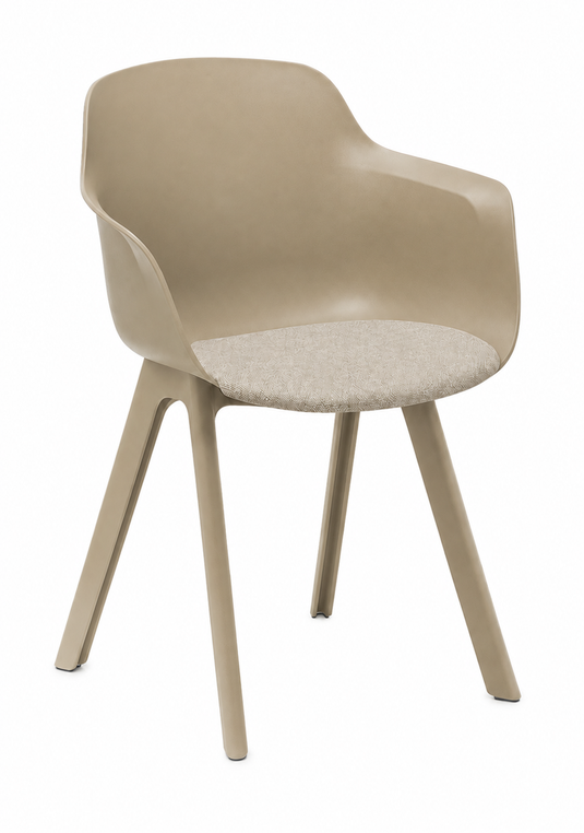Eden Loria 4 Leg Armchair - Seat Upholstered