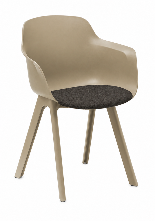 Eden Loria 4 Leg Armchair - Seat Upholstered