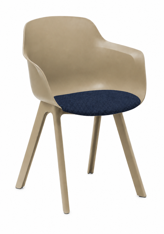 Eden Loria 4 Leg Armchair - Seat Upholstered