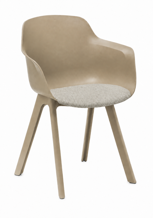 Eden Loria 4 Leg Armchair - Seat Upholstered