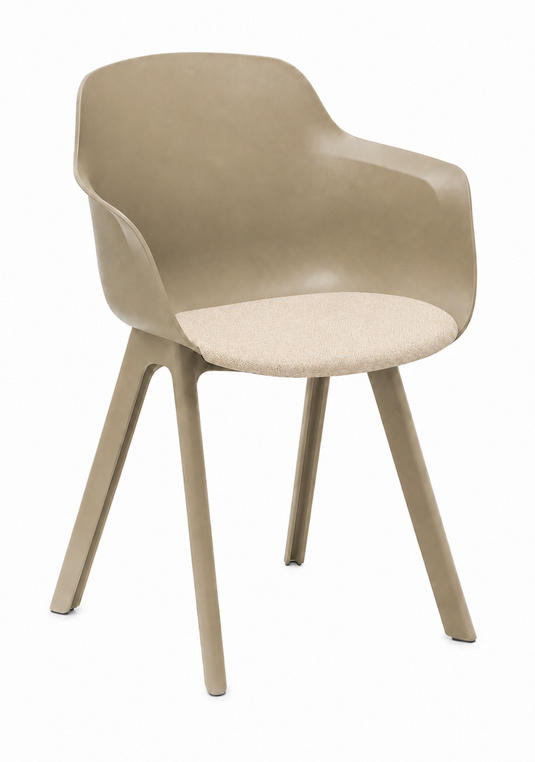 Eden Loria 4 Leg Armchair - Seat Upholstered