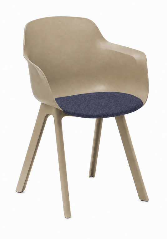 Eden Loria 4 Leg Armchair - Seat Upholstered