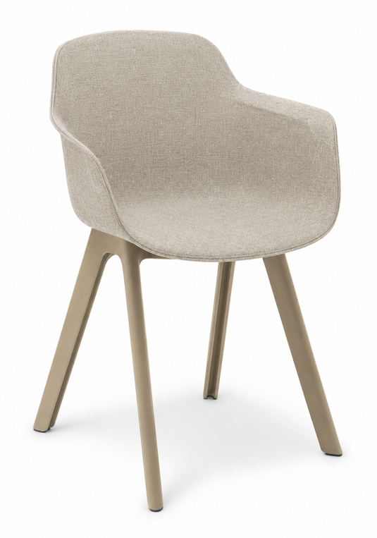 Eden Loria 4 Leg Armchair - Upholstered