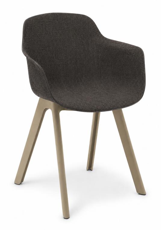 Eden Loria 4 Leg Armchair - Upholstered