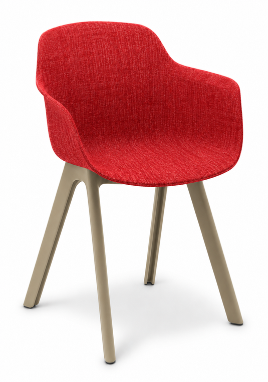 Eden Loria 4 Leg Armchair - Upholstered